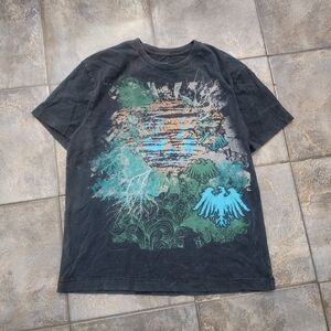 Vintage Y2K Cremieux Men's XL Skater Affliction Streetwear Single Stitch T Shirt